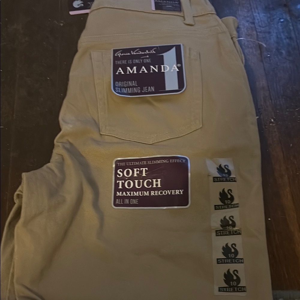 Amanda Original Slimming Jeans in Tan